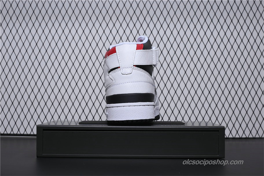 Adidas Forum Mid Fehér/Fekete/Piros Cipők (BY4375) - Kattintásra bezárul