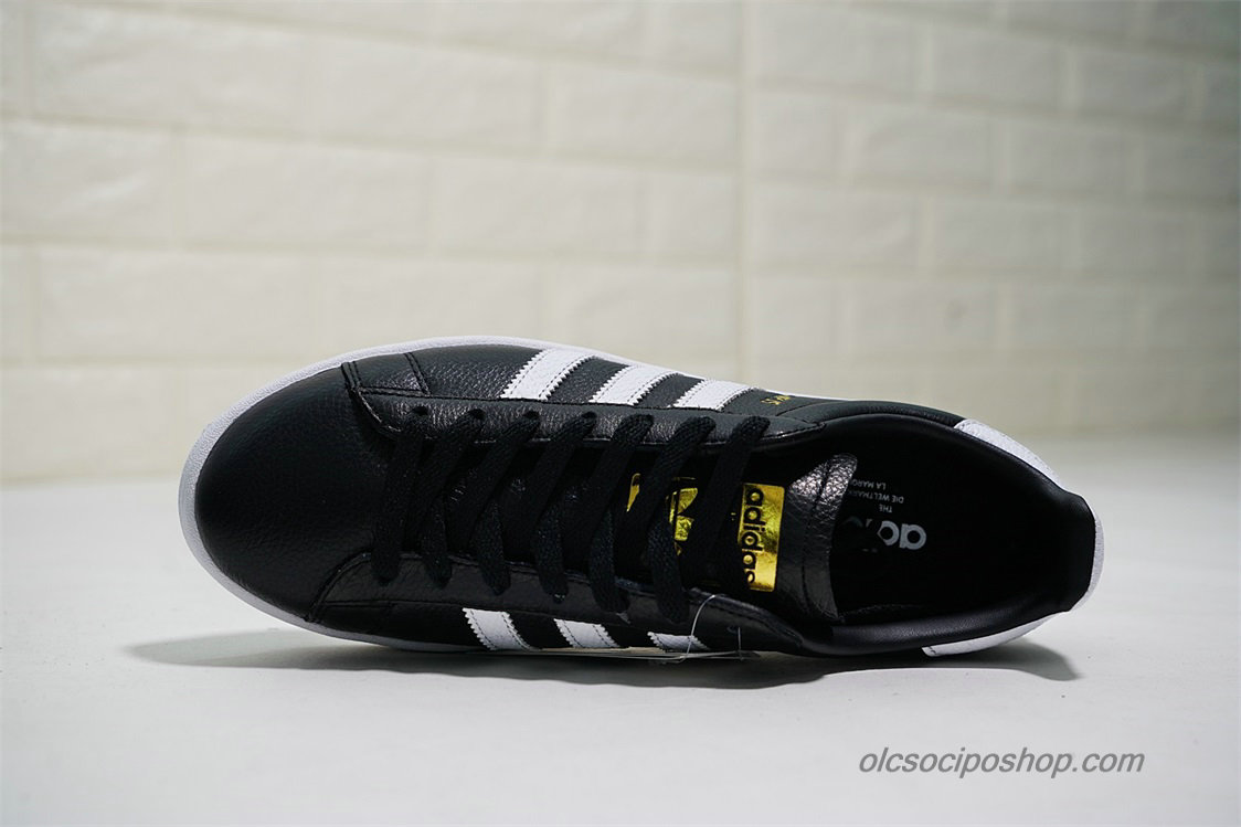 Adidas Campus 80S Leather Fekete/Fehér Cipők (CQ2073) - Kattintásra bezárul