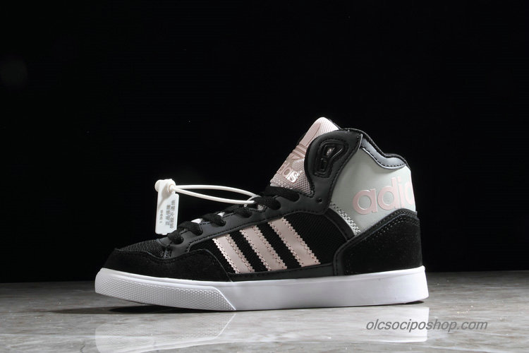 Női Adidas Extaball Fekete/Fehér/Ezüst/Rózsaszín Cipők (AQ4798) - Kattintásra bezárul