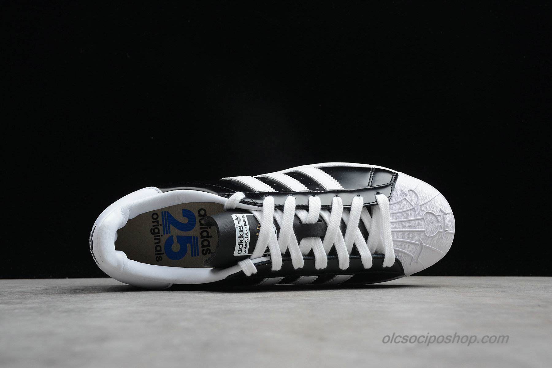 Adidas Superstar Nigo Bearfoot Fekete/Fehér Cipők (S83386) - Kattintásra bezárul