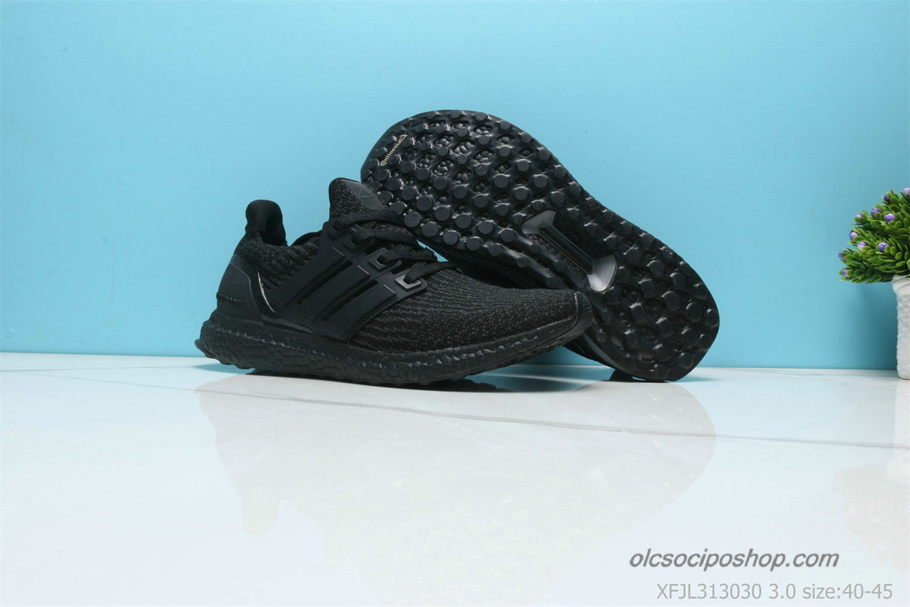Férfi Adidas Ultra Boost 3.0 Fekete Cipők - Kattintásra bezárul