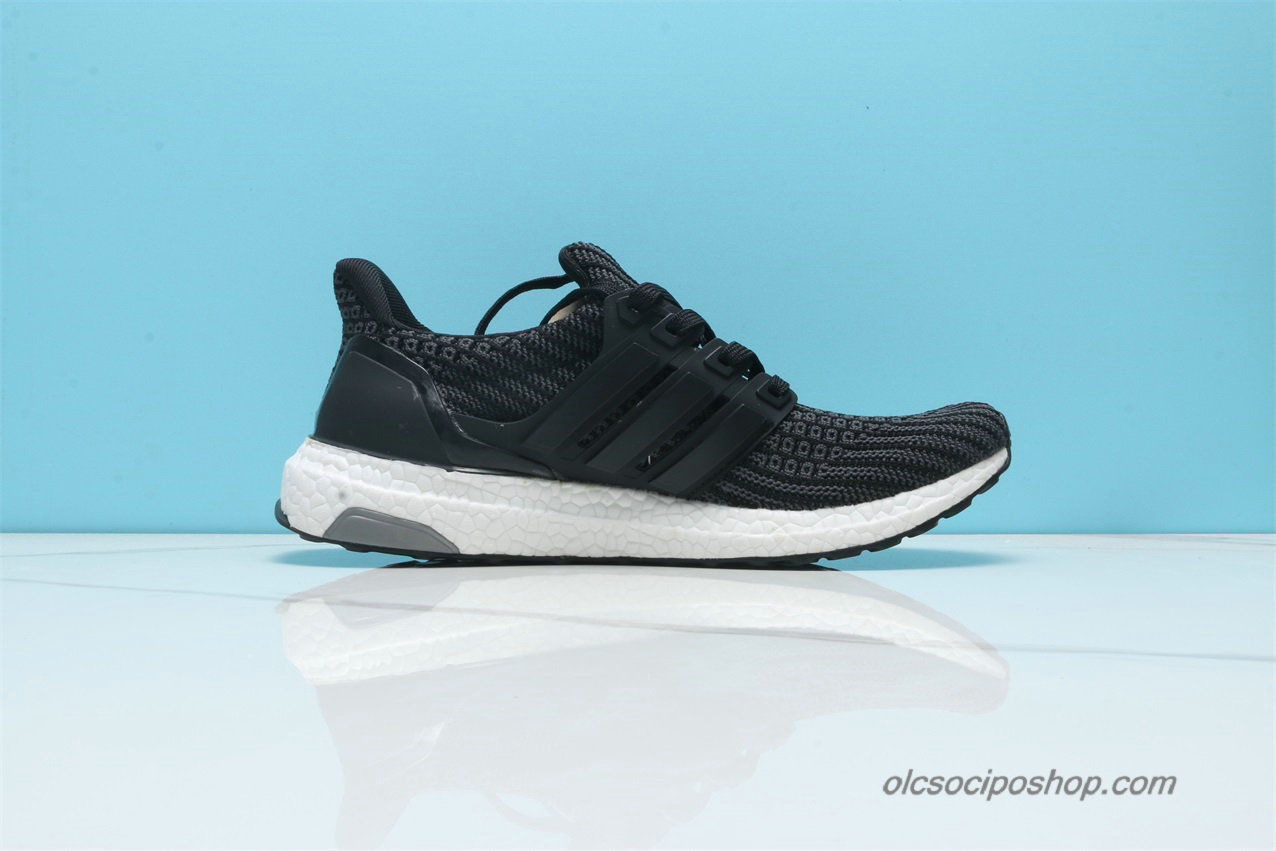 Férfi Adidas Ultra Boost 4.0 Fekete/Szürke/Fehér Cipők - Kattintásra bezárul