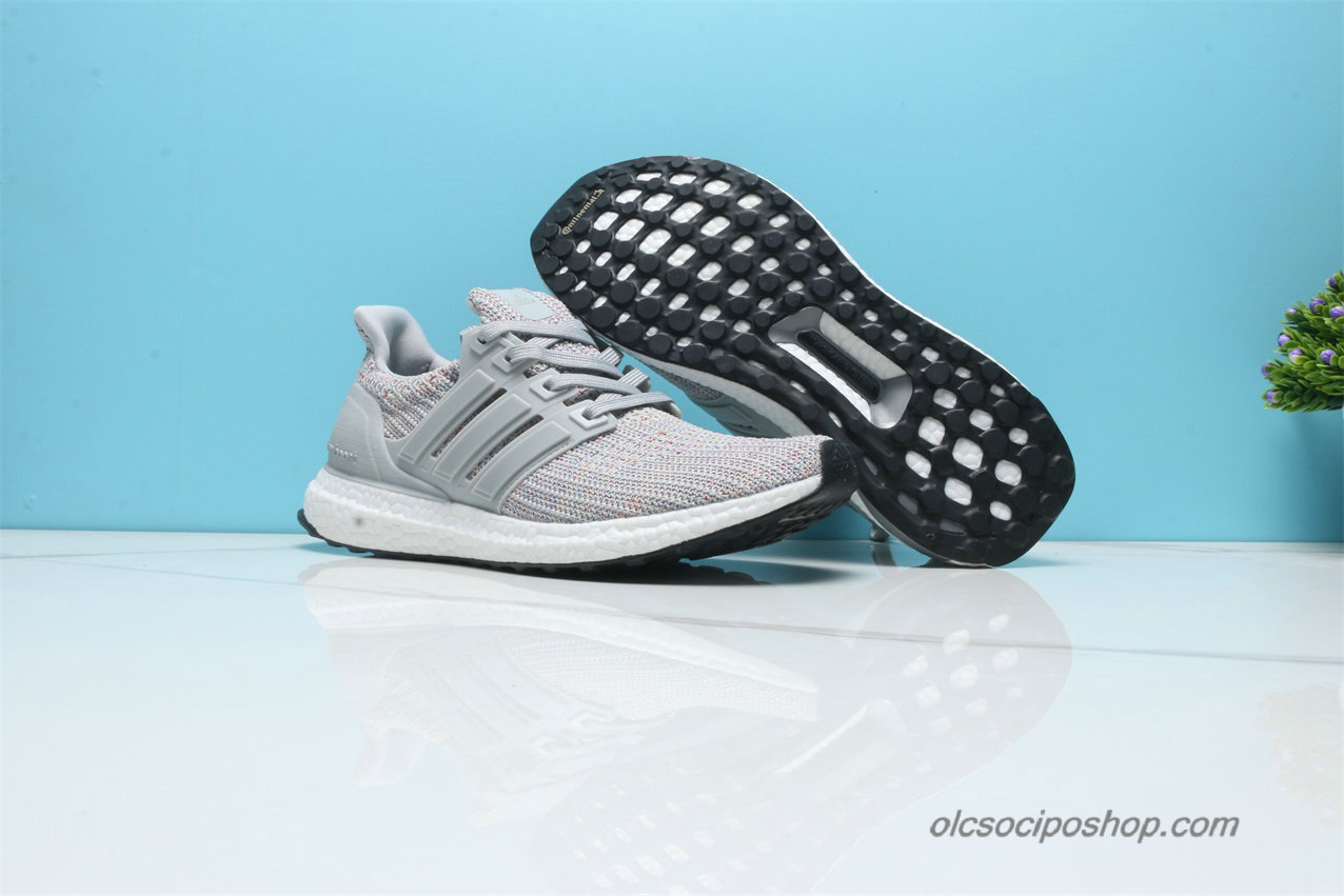 Férfi Adidas Ultra Boost 4.0 Szürke/Fehér Cipők - Kattintásra bezárul