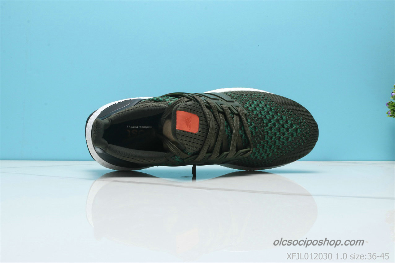 Adidas Ultra Boost Olajbogyó/Zöld/Fekete Cipők - Kattintásra bezárul