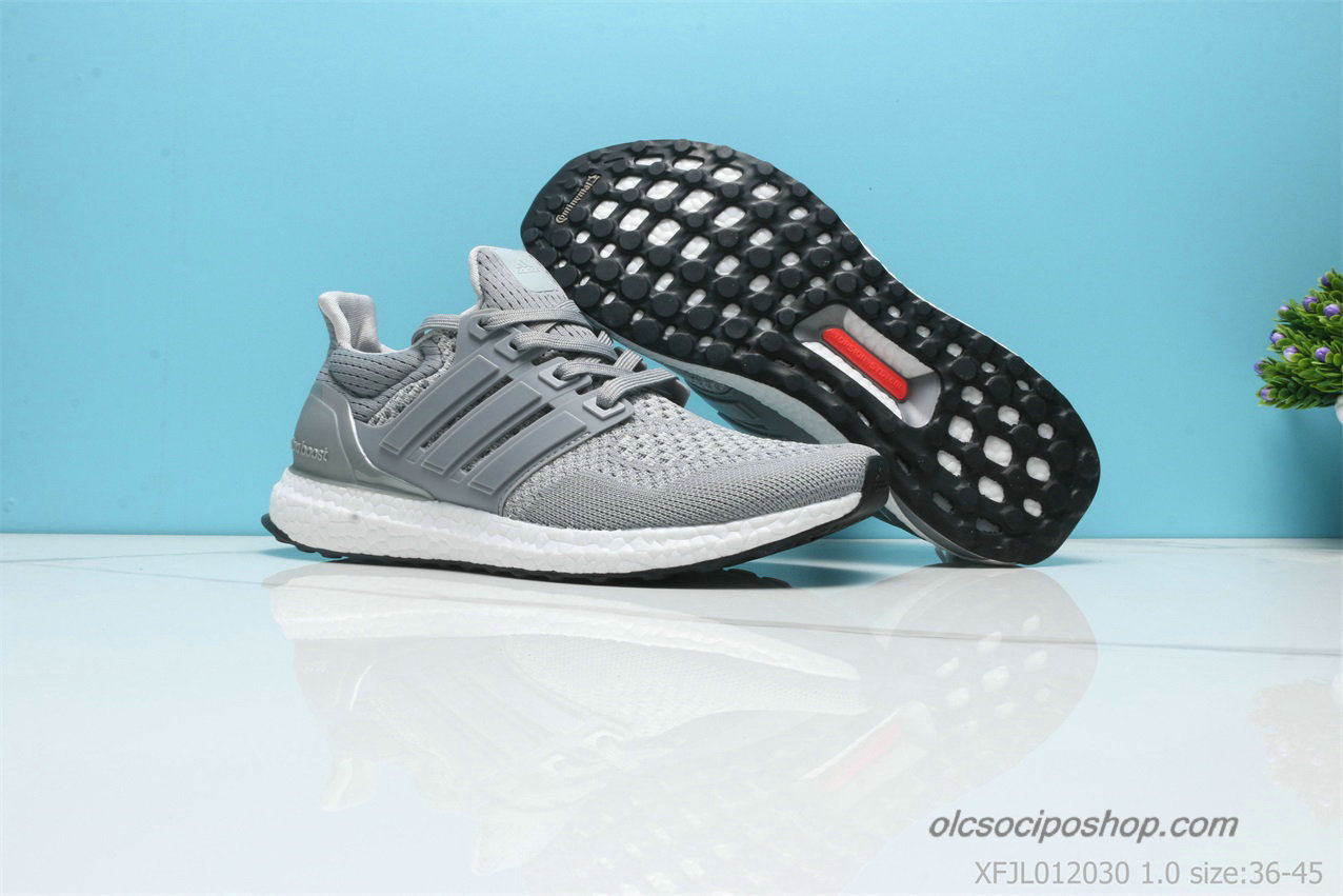 Adidas Ultra Boost Szürke/Fehér Cipők - Kattintásra bezárul