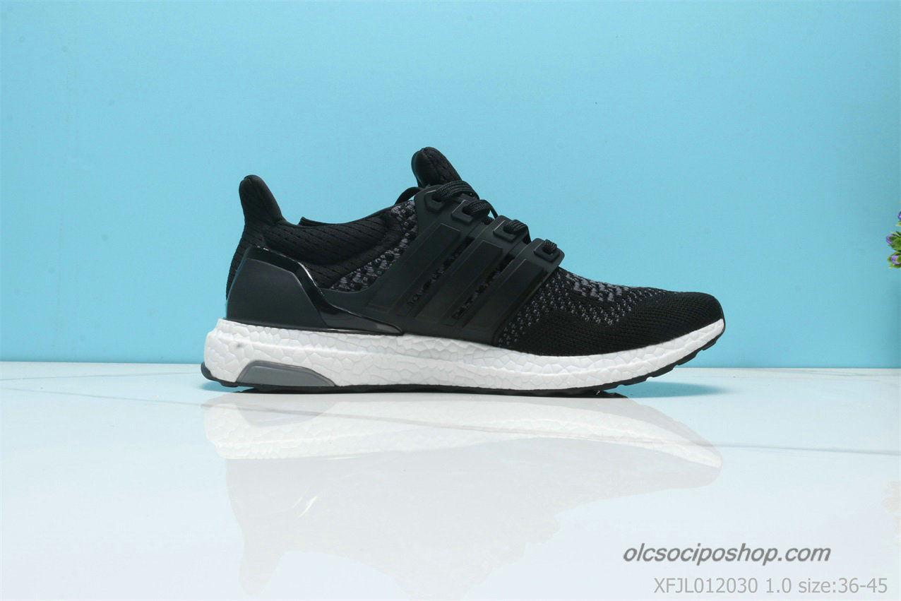 Adidas Ultra Boost Fekete/Szürke/Fehér Cipők - Kattintásra bezárul