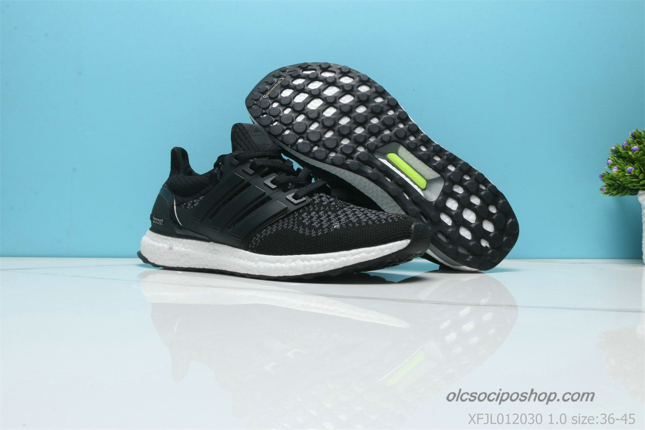 Adidas Ultra Boost Fekete/Szürke/Fehér Cipők - Kattintásra bezárul