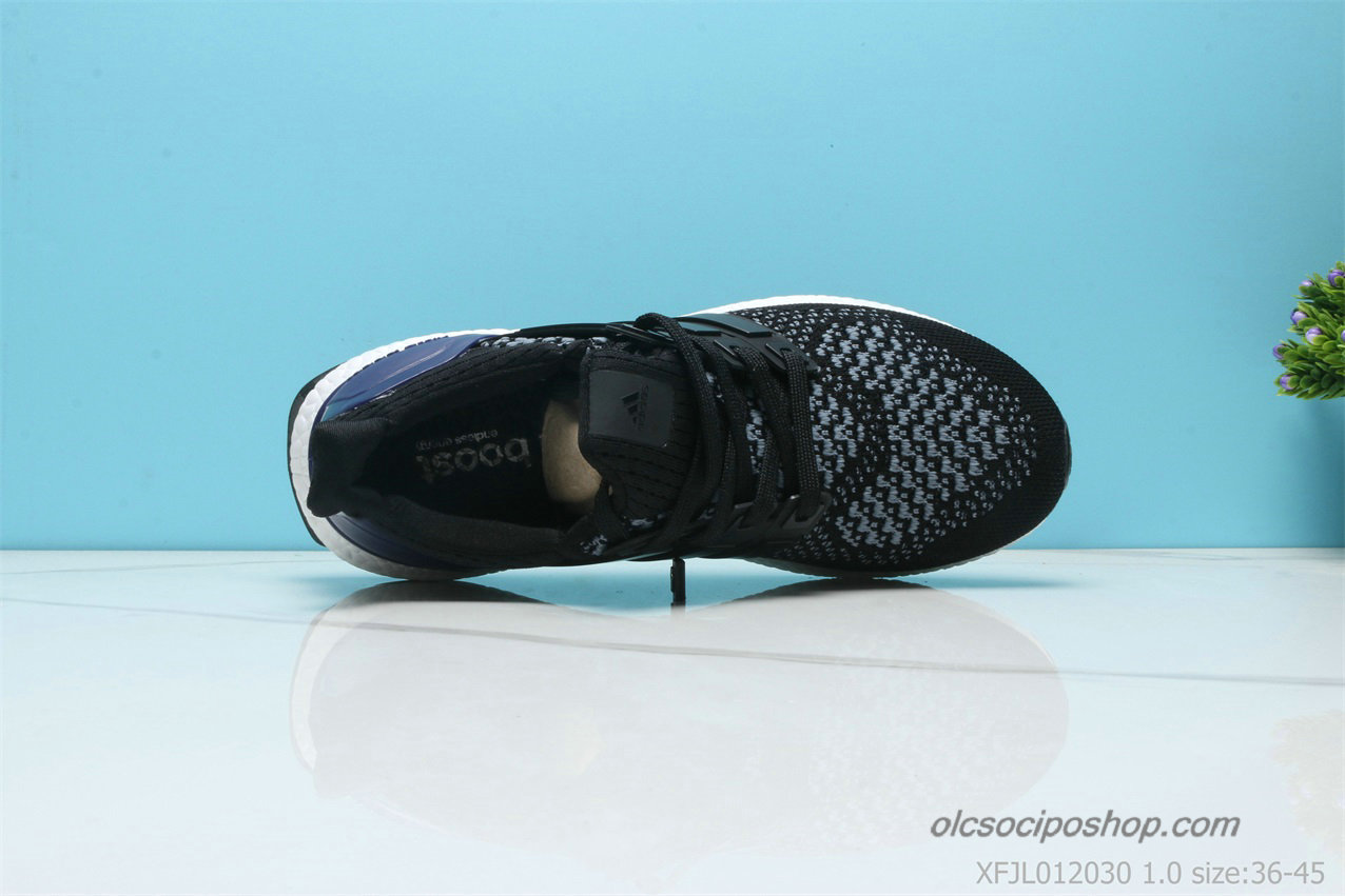 Adidas Ultra Boost Fekete/Szürke/Kék Cipők (G28319) - Kattintásra bezárul