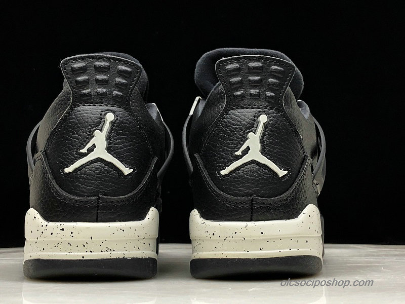 Férfi Air Jordan 4 Retro Oreo AJ4 Fekete/Fehér Cipők (314254-003) - Kattintásra bezárul