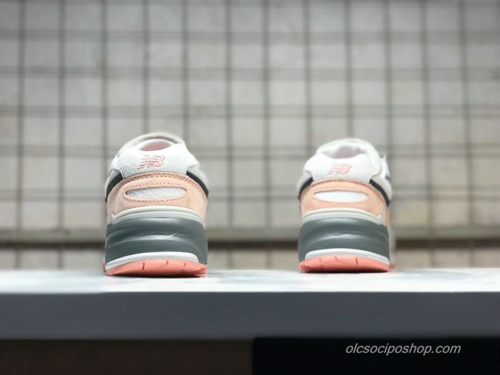 New Balance 999 Homok/Világos rózsaszín/Fehér Cipők - Kattintásra bezárul