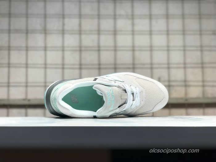 New Balance 999 Világos szürke/Fehér/Zöld Cipők - Kattintásra bezárul