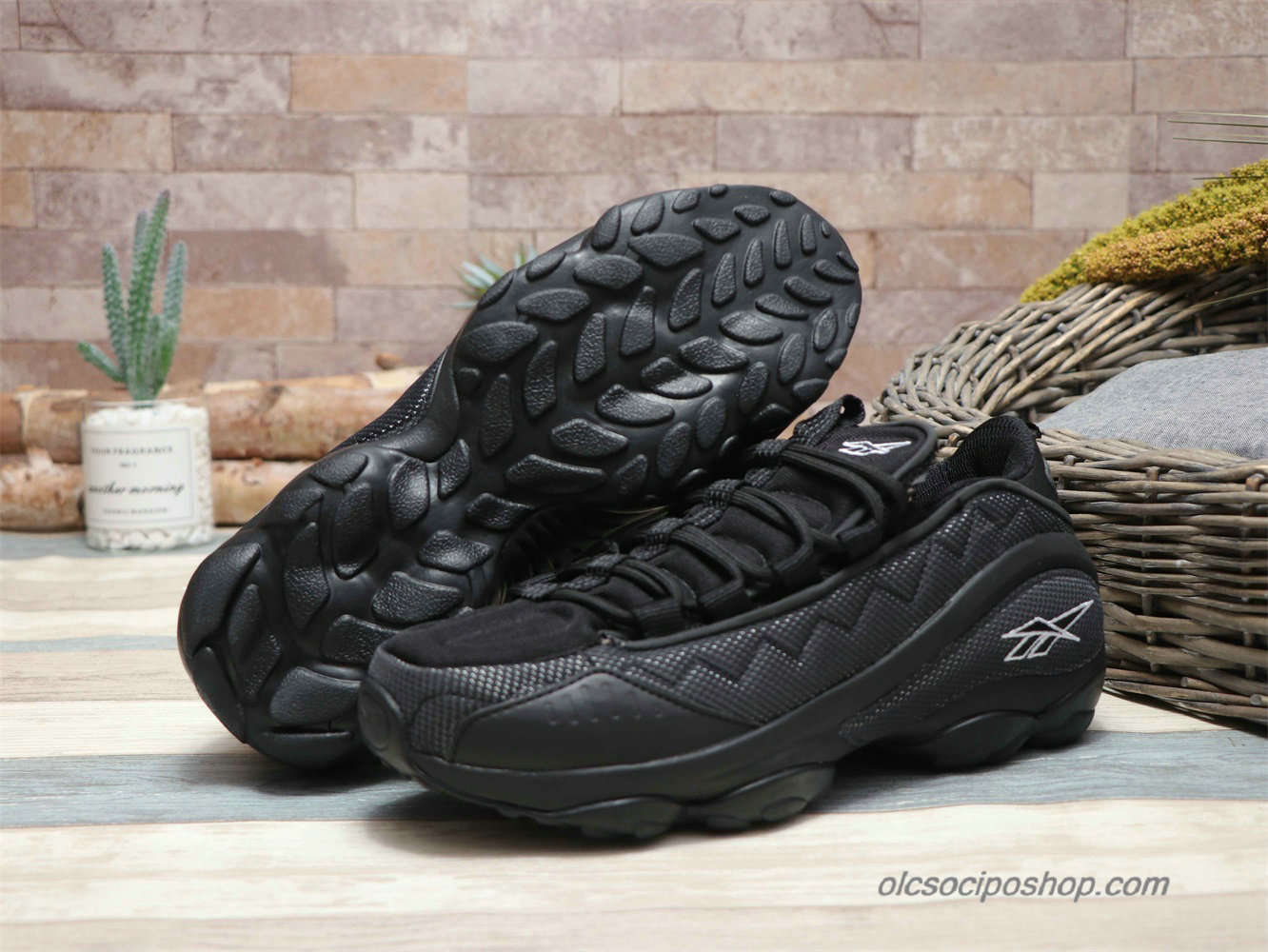Férfi Reebok DMX Run 10 Fekete Cipők - Kattintásra bezárul