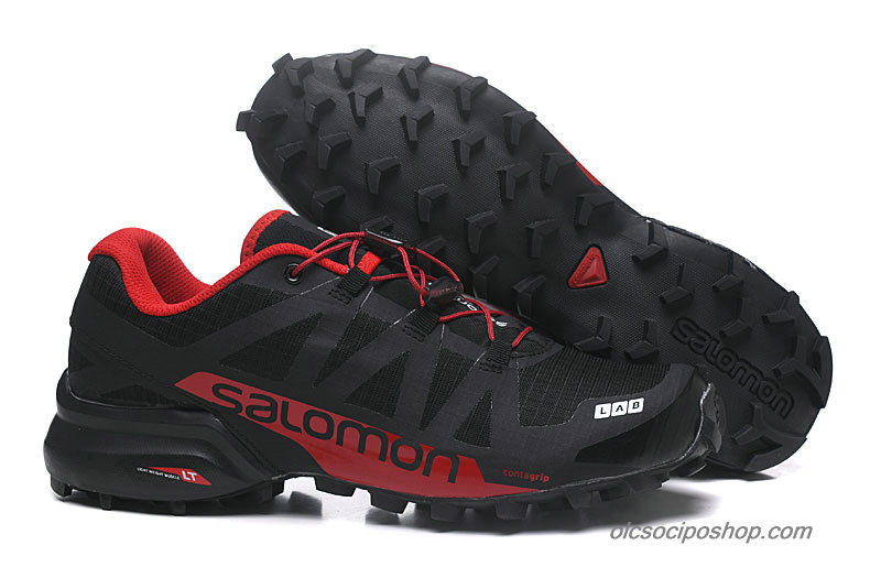 Férfi Salomon Speedcross PRO 2 Fekete/Piros Cipők - Kattintásra bezárul
