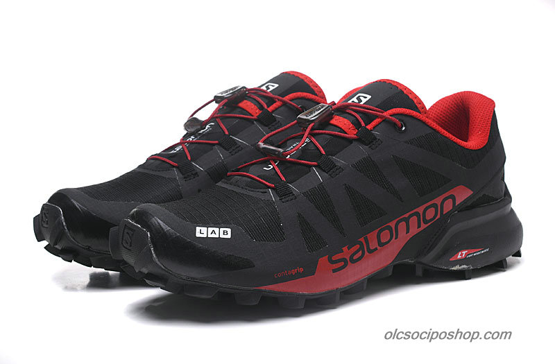 Férfi Salomon Speedcross PRO 2 Fekete/Piros Cipők - Kattintásra bezárul