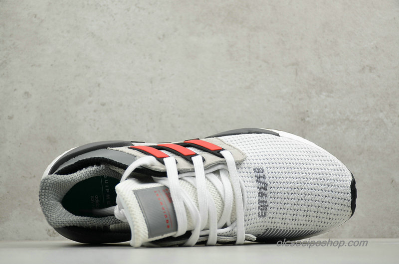 Adidas EQT Support 91/18 Fehér/Szürke/Piros/Fekete Cipők (B37521) - Kattintásra bezárul
