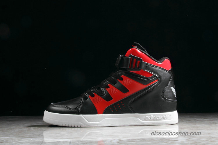 Adidas MC-X 1 Hi Top Fekete/Piros/Fehér Cipők (M19842) - Kattintásra bezárul