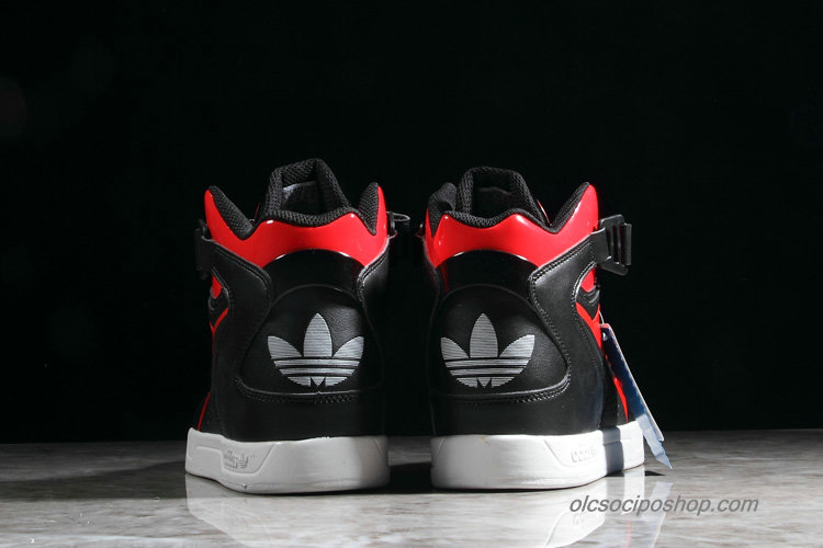Adidas MC-X 1 Hi Top Fekete/Piros/Fehér Cipők (M19842) - Kattintásra bezárul