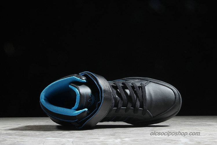Férfi Adidas Varial Mid Fekete/Kék Cipők - Kattintásra bezárul