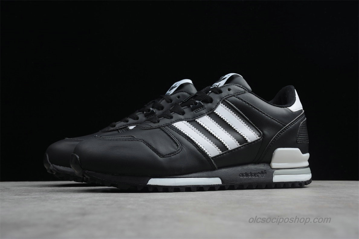 Adidas ZX700 Leather Fekete/Fehér Cipők (G63499) - Kattintásra bezárul