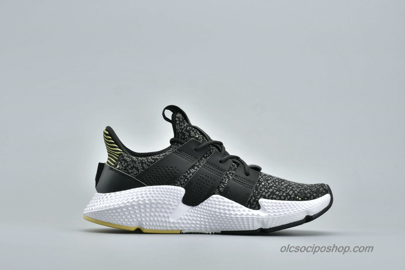 Adidas Prophere Undftd Fekete/Fehér/Sárga Cipők (B37073) - Kattintásra bezárul