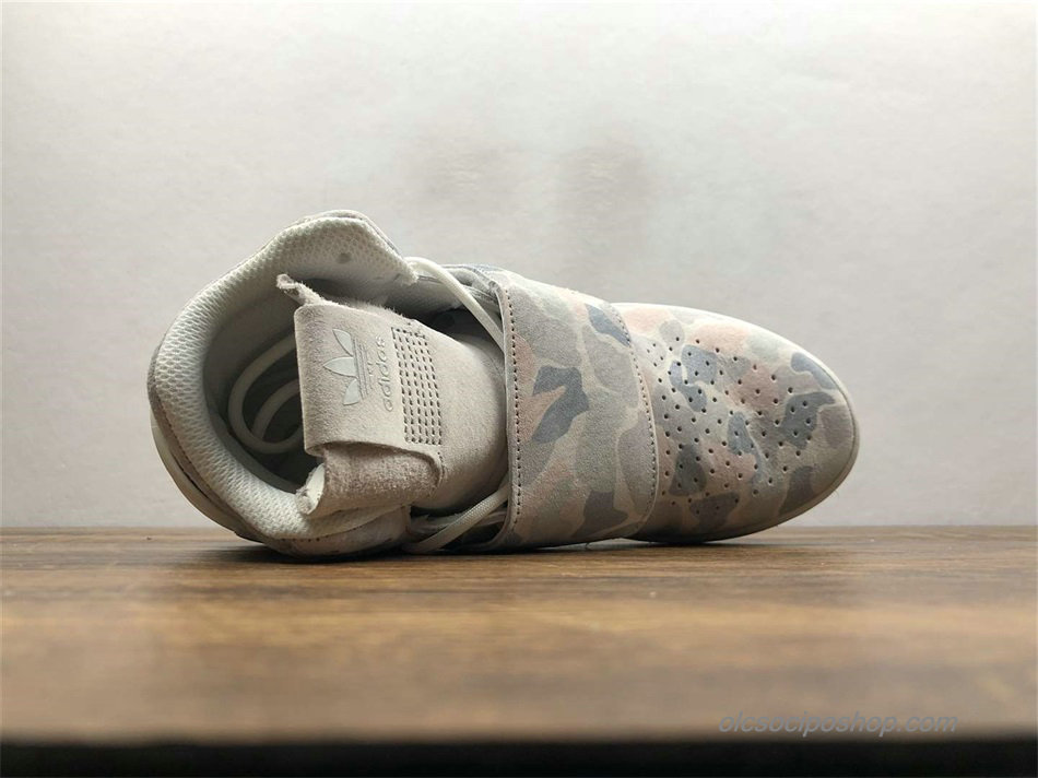 Adidas Tubular Invader Strap Szürke Álcázás Cipők (B88394) - Kattintásra bezárul