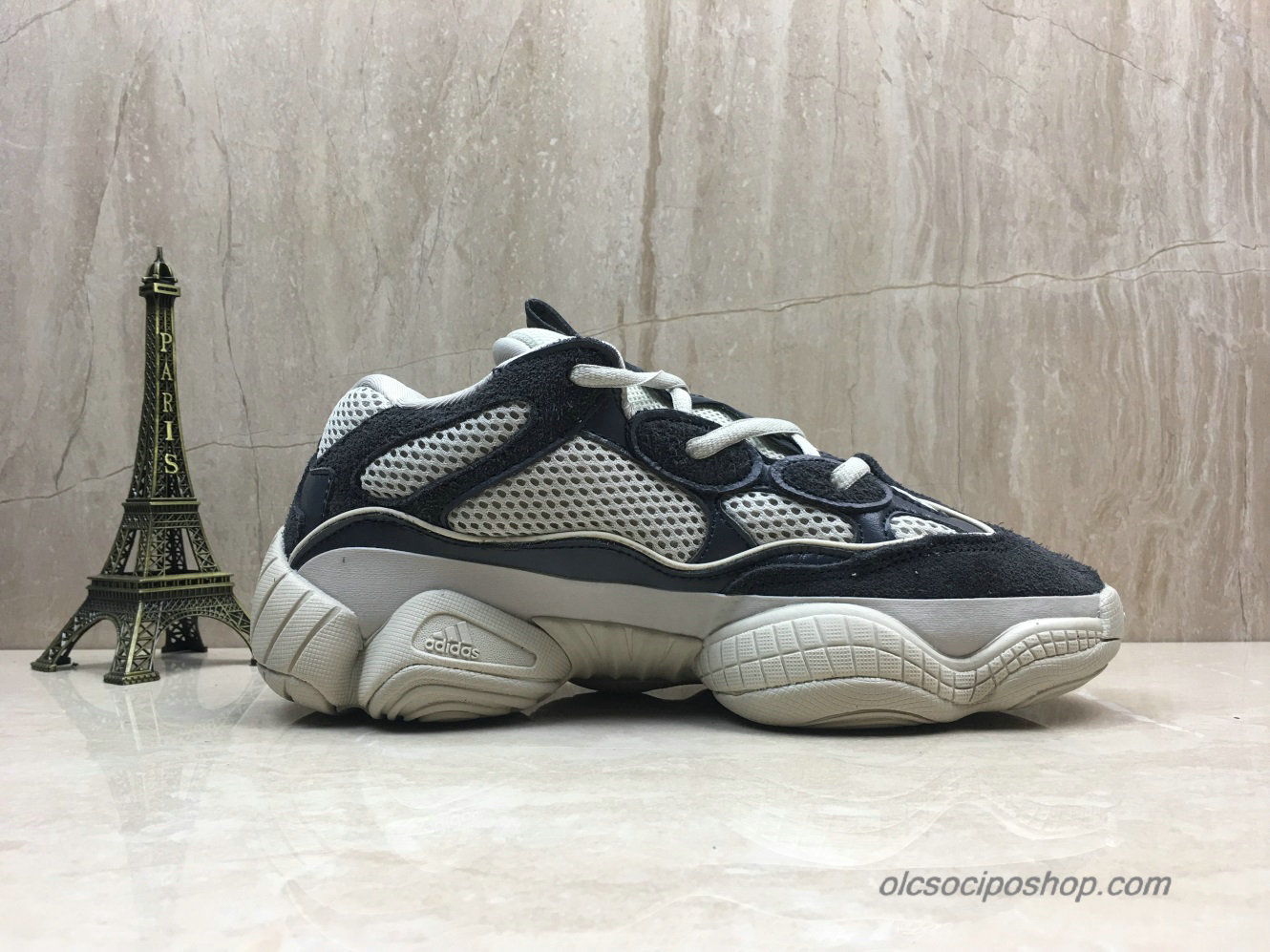 Adidas Yeezy Desert Rat 500 Blush Fekete/Szürke Cipők (D82900) - Kattintásra bezárul