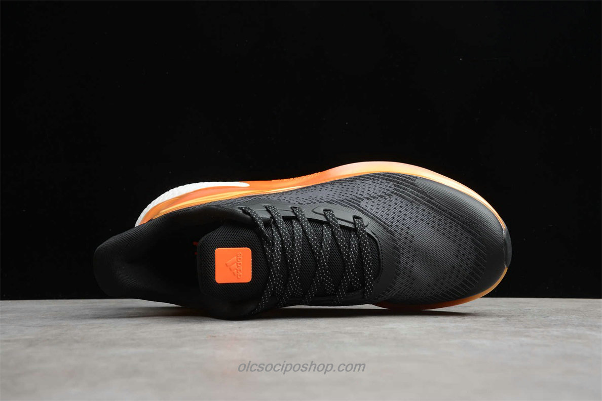 Adidas Alphaboost M Fekete/Narancs/Fehér Cipők (FX1124) - Kattintásra bezárul