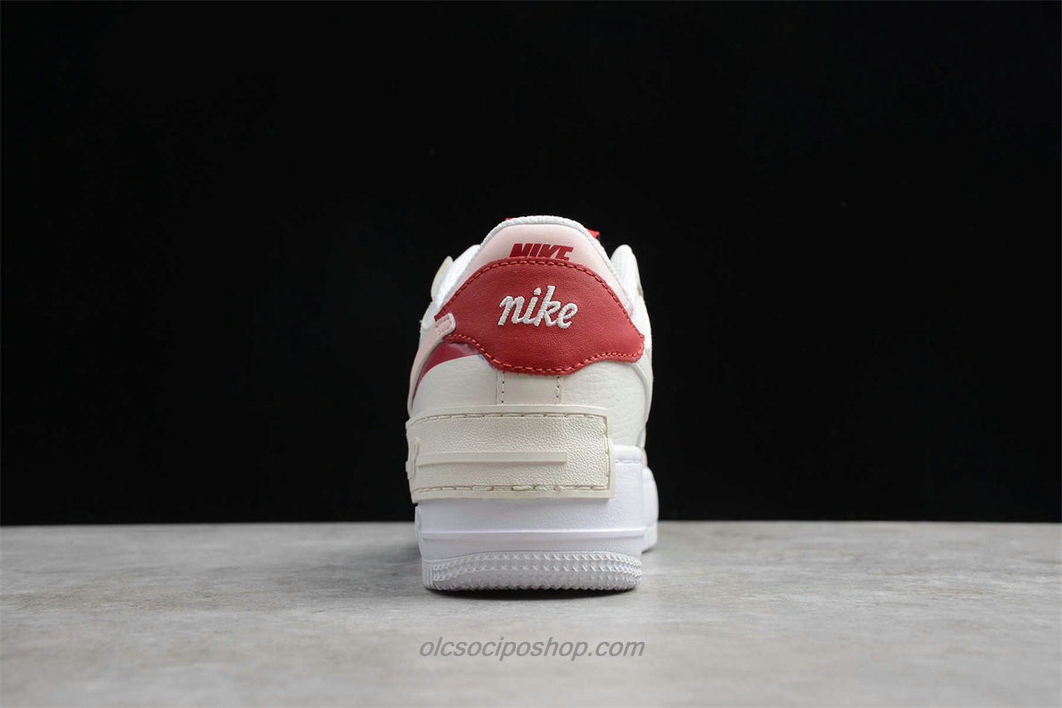 Női Nike Air Force 1 Shadow Fehér/Rózsaszín/Piros Cipők (CI0917 003) - Kattintásra bezárul