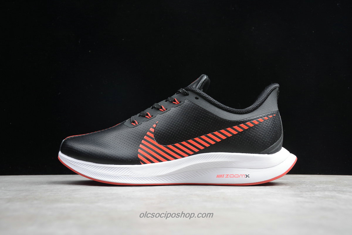 Férfi Nike Air Zoom Pegasus 35 Turbo Fekete/Piros/Fehér Cipők (BQ3290 601) - Kattintásra bezárul