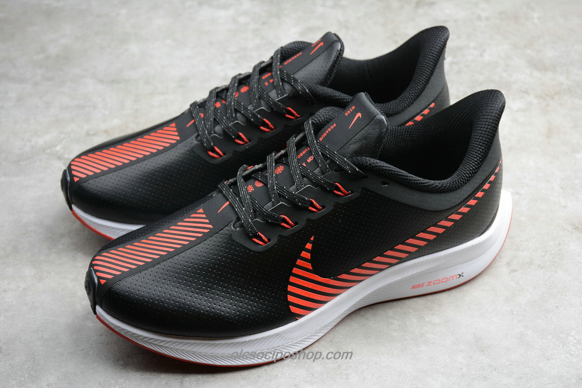 Férfi Nike Air Zoom Pegasus 35 Turbo Fekete/Piros/Fehér Cipők (BQ3290 601) - Kattintásra bezárul