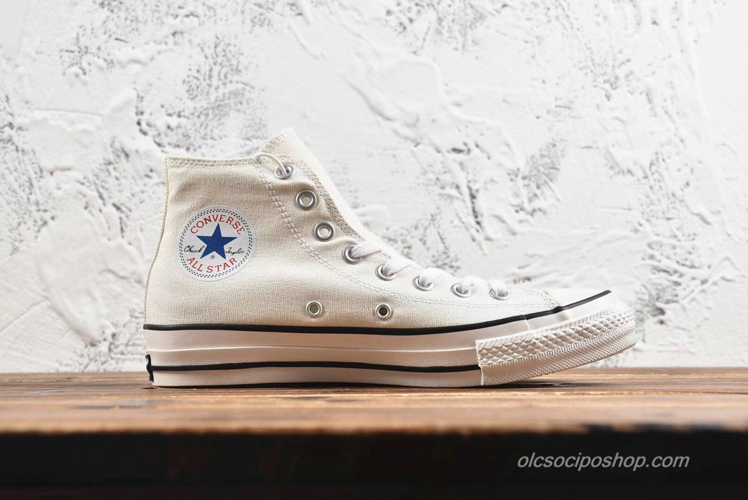 Converse All Star 100 Colors HI Fehér/Fekete Cipők (H687EA) - Kattintásra bezárul