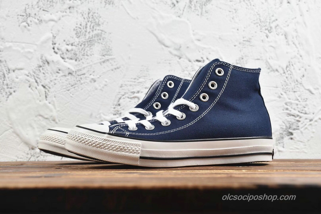 Converse All Star 100 Colors HI Sötétkék/Fehér Cipők (H688EA) - Kattintásra bezárul