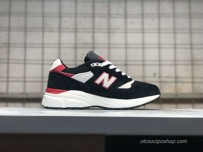 New Balance 998V2 Fekete/Fehér/Piros Cipők (US998BR) - Kattintásra bezárul