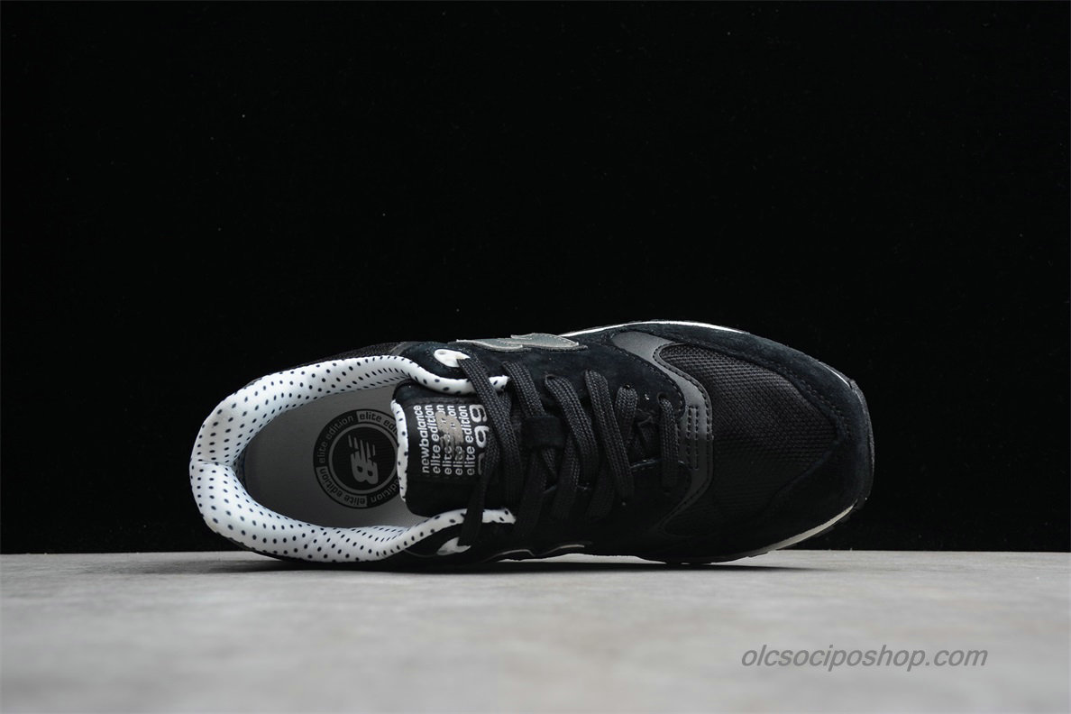 Női New Balance 999 Fekete/Ezüst/Fehér Cipők (WL999AC) - Kattintásra bezárul