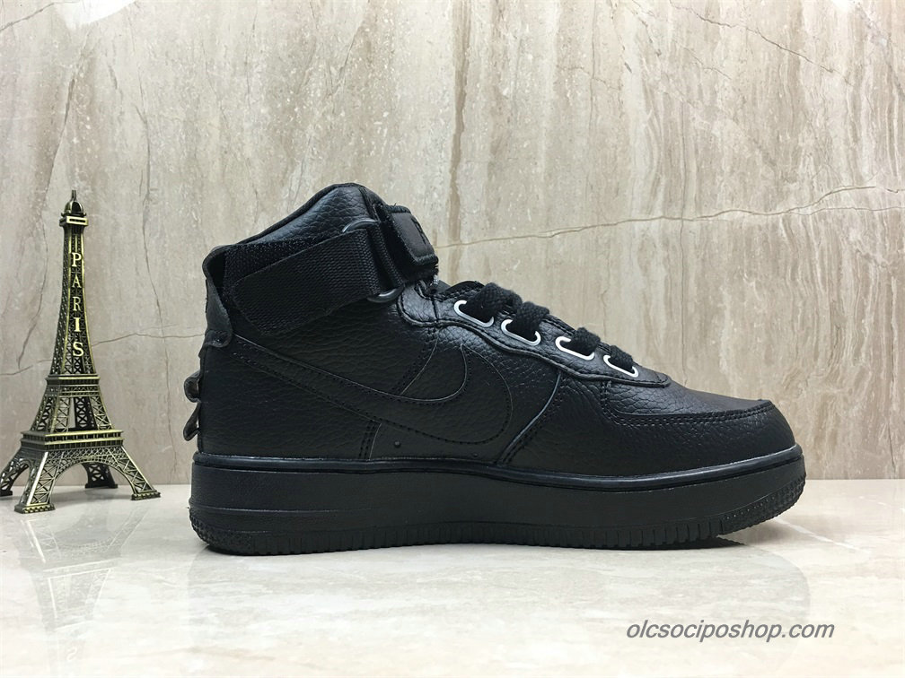 Női Nike Air Force 1 Mid Fekete Cipők (AJ7311-001) - Kattintásra bezárul