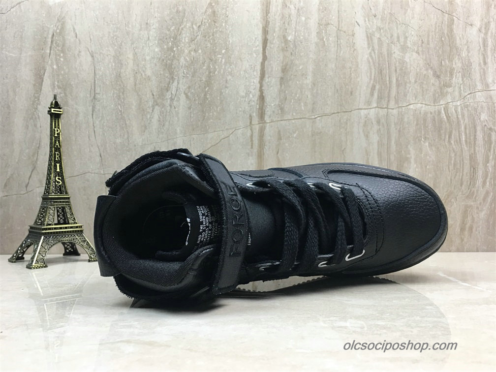 Női Nike Air Force 1 Mid Fekete Cipők (AJ7311-001) - Kattintásra bezárul