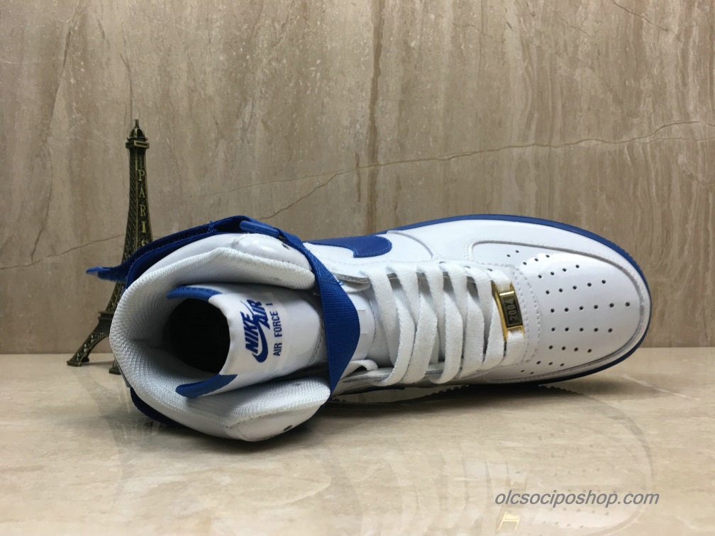 Nike Air Force 1 Mid Fehér/Sötétkék Cipők (AQ4229-100) - Kattintásra bezárul