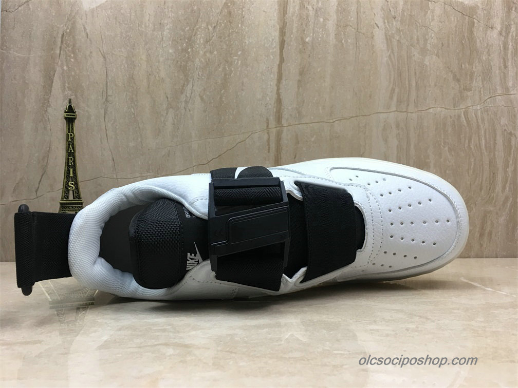 Férfi Nike Air Force 1 Utility QS Fehér/Fekete Cipők (AV6247-100) - Kattintásra bezárul