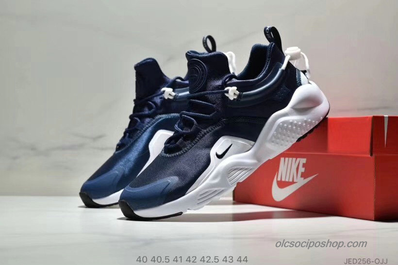 Férfi Nike Air Huarache City Move Sötétkék/Fehér Cipők - Kattintásra bezárul