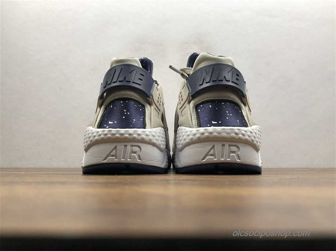 Férfi Nike Air Huarache Run Premium Szürke/Fekete Cipők (AQ0553-200) - Kattintásra bezárul