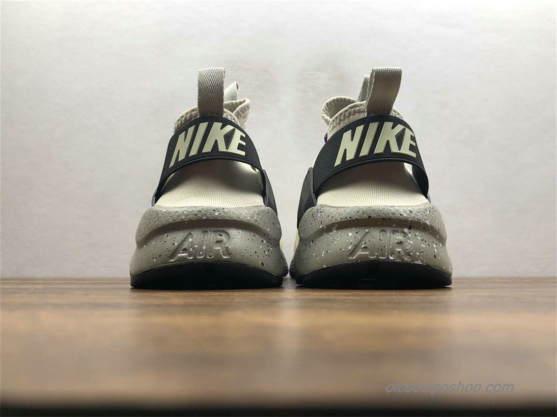 Nike Air Huarache Run Ultra Szürke/Khaki/Fekete Cipők (829669-334) - Kattintásra bezárul