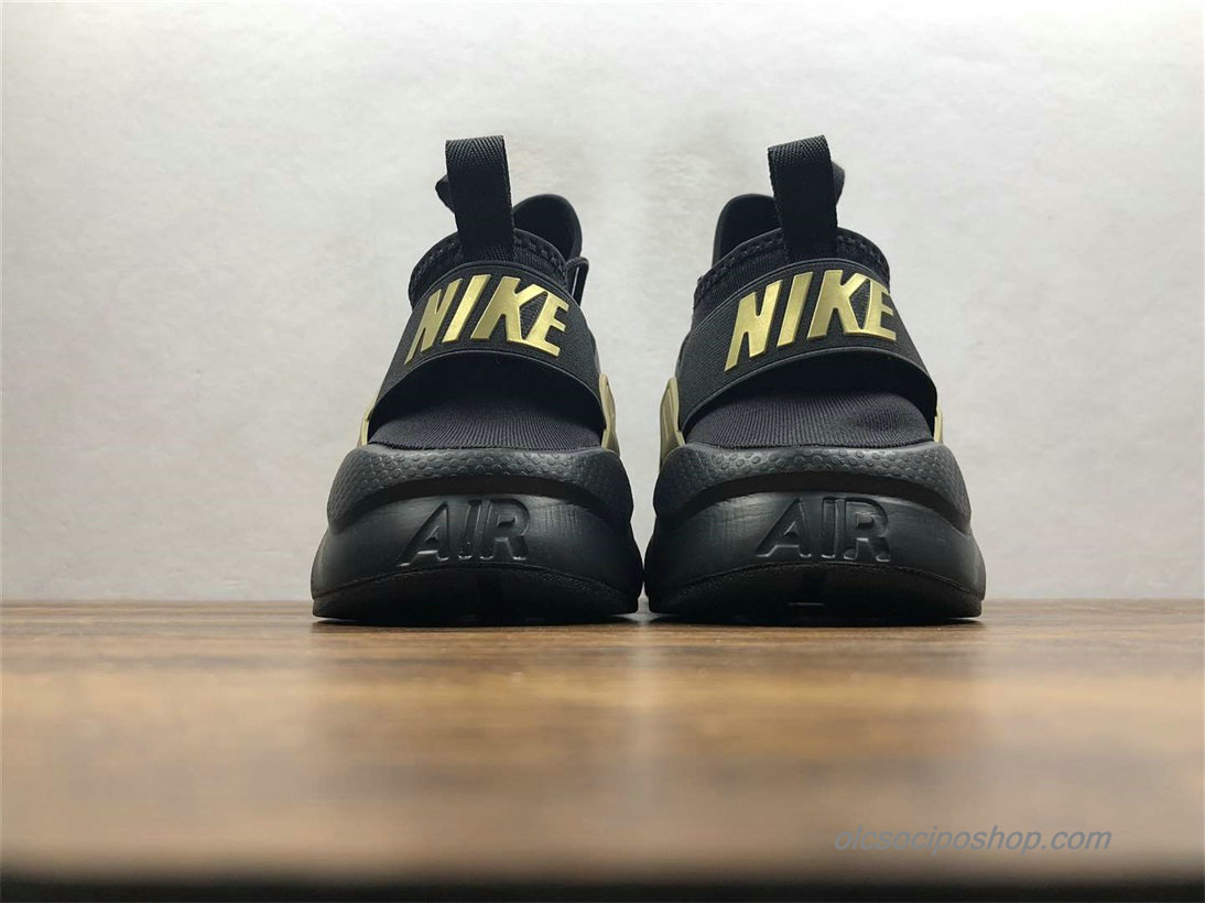 Nike Air Huarache Run Ultra Fekete/Arany Cipők (829669-661) - Kattintásra bezárul