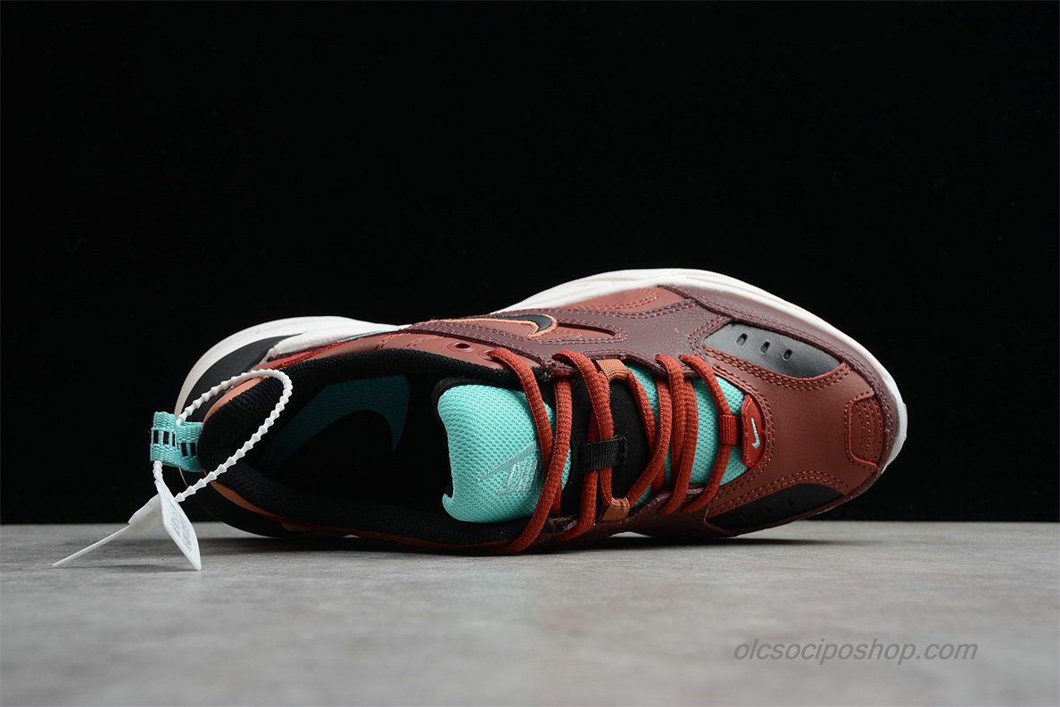 Női Nike M2K Tekno Barna/Zöld/Fekete Cipők (AO3108-200) - Kattintásra bezárul