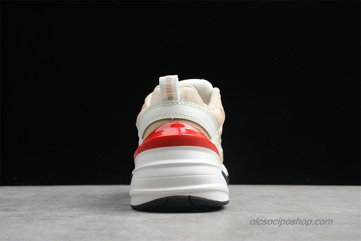 Nike M2K Tekno Piszkosfehér/Khaki/Piros Cipők (AV4789-102) - Kattintásra bezárul