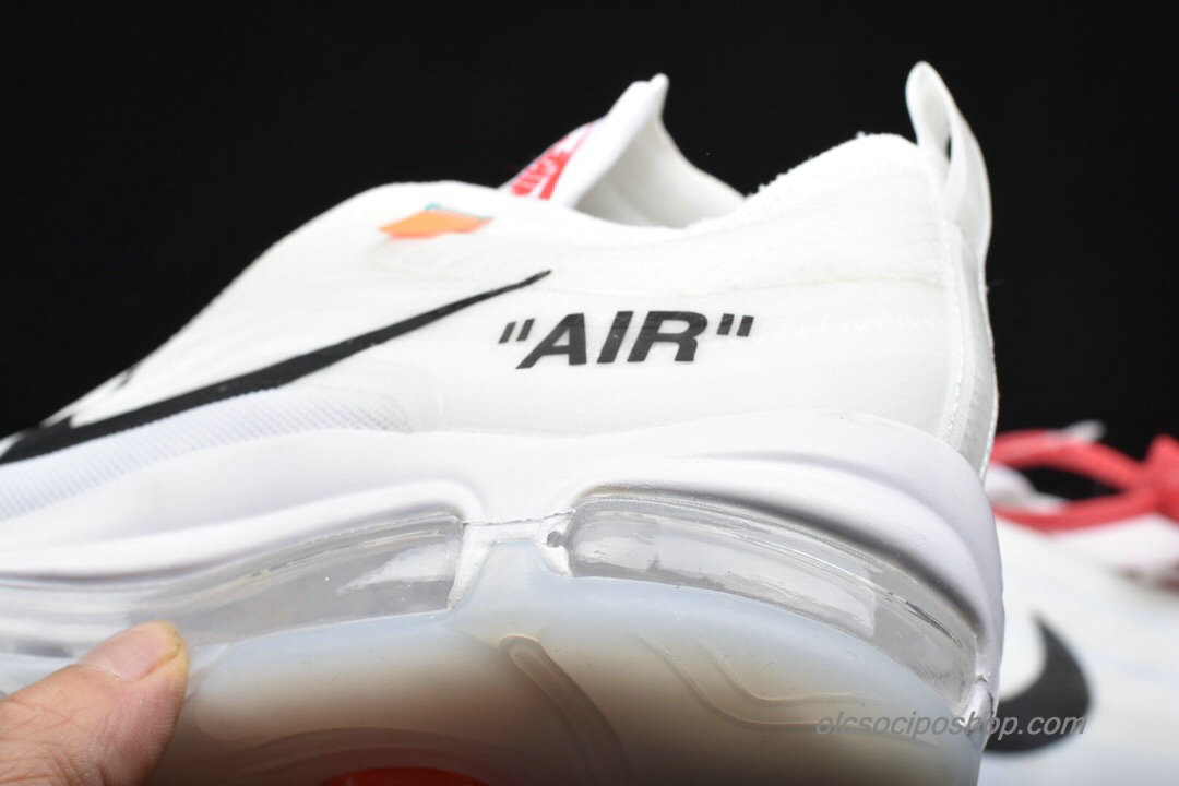 Off-White Nike Air Max 97 The Ten Fehér/Fekete Cipők (AJ4585-100) - Kattintásra bezárul