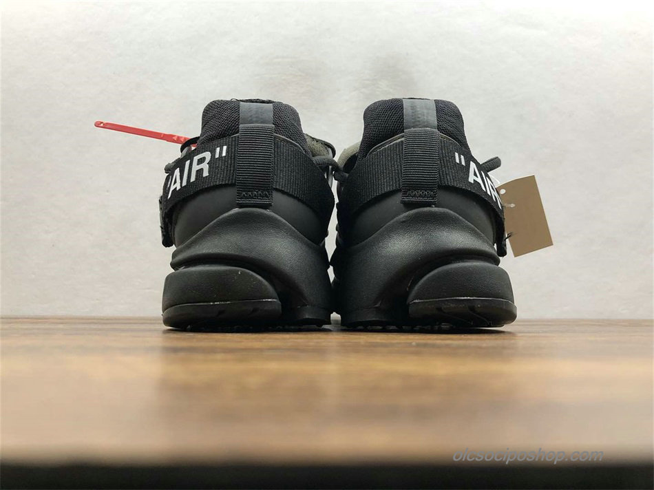 Férfi Off-White Nike Air Presto Fekete/Fehér Cipők (AA3830-002) - Kattintásra bezárul
