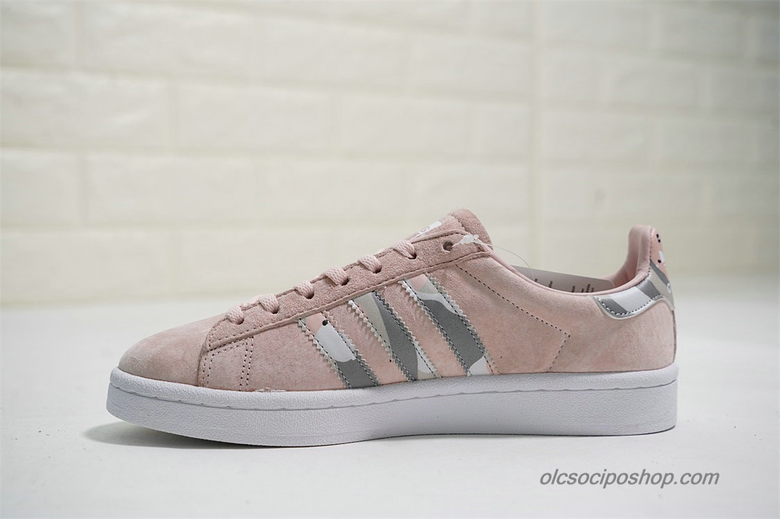 Női Adidas Campus 80S Suede Rózsaszín/Álcázás Cipők (B37940)