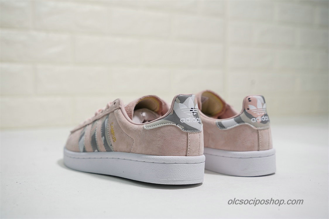 Női Adidas Campus 80S Suede Rózsaszín/Álcázás Cipők (B37940)