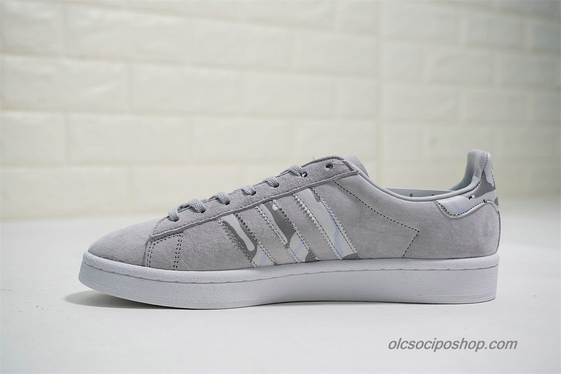 Adidas Campus 80S Suede Hamu Szürke Cipők (B37939)