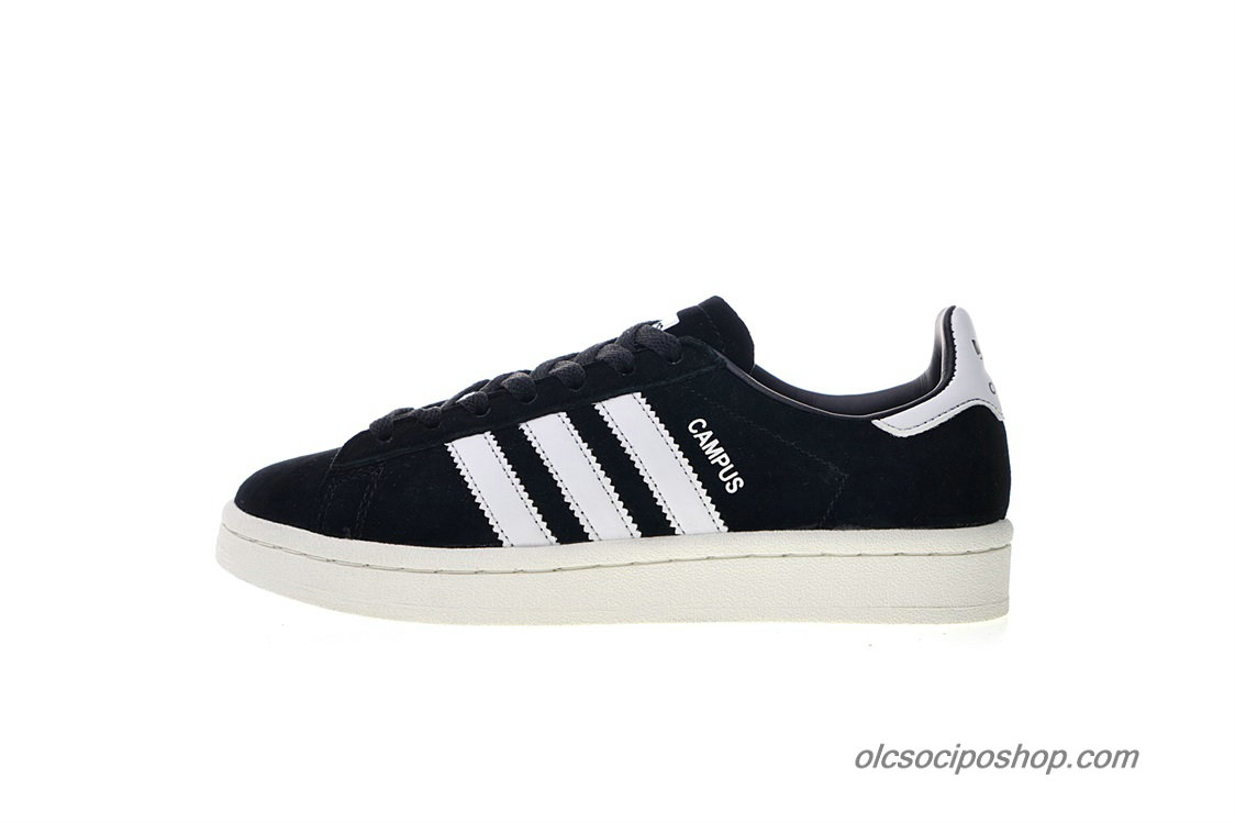 Adidas Campus 80S Suede Fekete/Fehér Cipők (BZ00841)